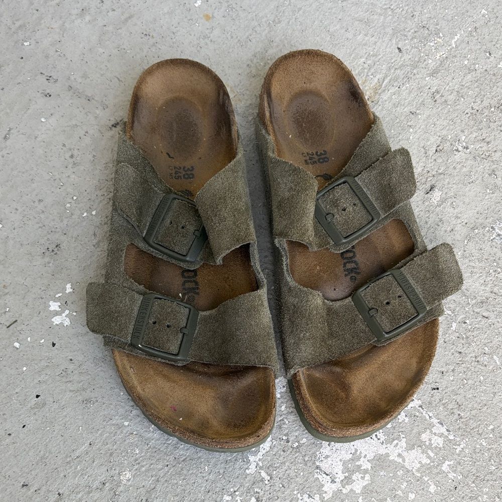 Birkenstock double strap sandals